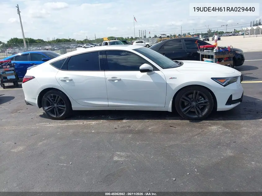 2024 Acura Integra A-Spec Technology VIN: 19UDE4H61RA029440 Lot: 45362562