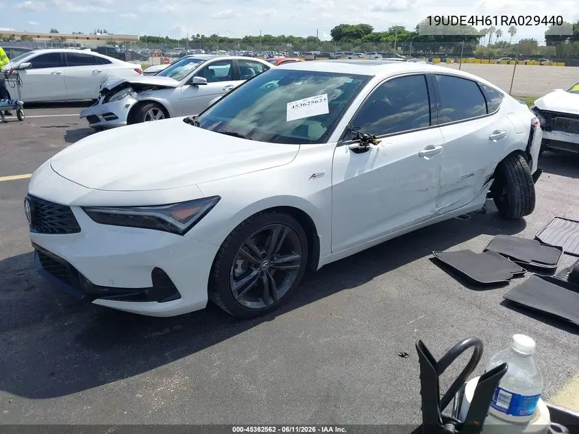 2024 Acura Integra A-Spec Technology VIN: 19UDE4H61RA029440 Lot: 45362562