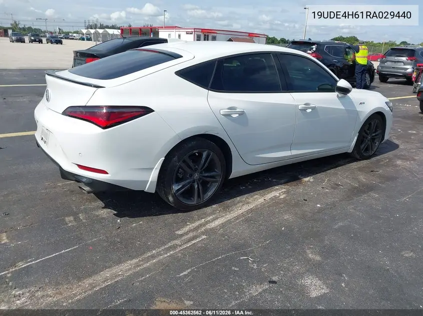 2024 Acura Integra A-Spec Technology VIN: 19UDE4H61RA029440 Lot: 45362562