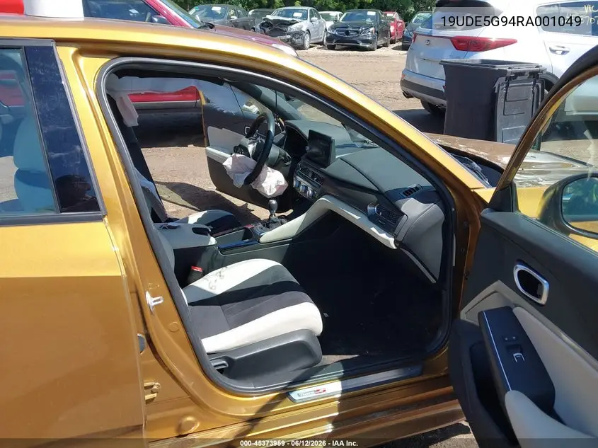 2024 Acura Integra Type S VIN: 19UDE5G94RA001049 Lot: 45373959
