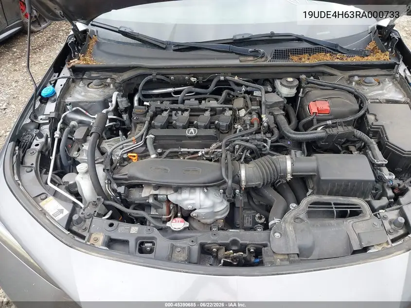 2024 Acura Integra A-Spec Technology VIN: 19UDE4H63RA000733 Lot: 45390685