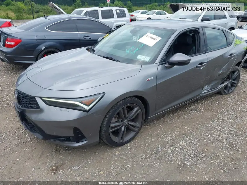 2024 Acura Integra A-Spec Technology VIN: 19UDE4H63RA000733 Lot: 45390685