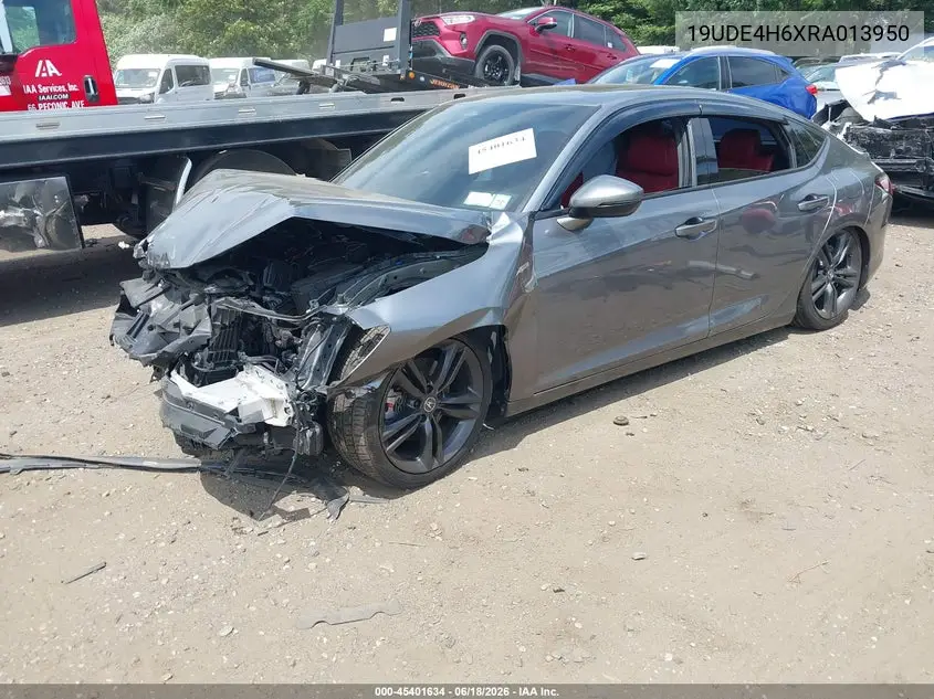 2024 Acura Integra A-Spec Technology VIN: 19UDE4H6XRA013950 Lot: 45401634
