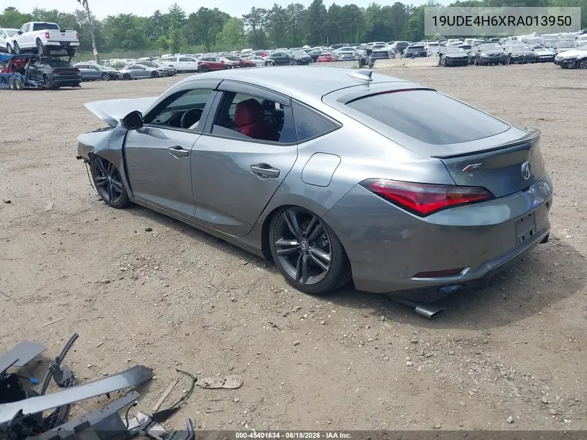 2024 Acura Integra A-Spec Technology VIN: 19UDE4H6XRA013950 Lot: 45401634