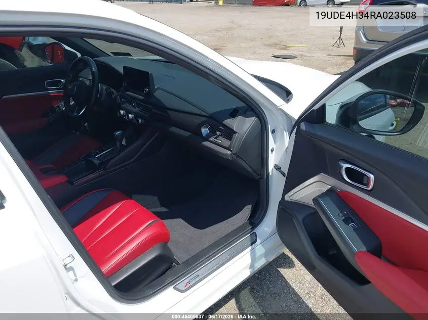 2024 Acura Integra A-Spec VIN: 19UDE4H34RA023508 Lot: 45405637