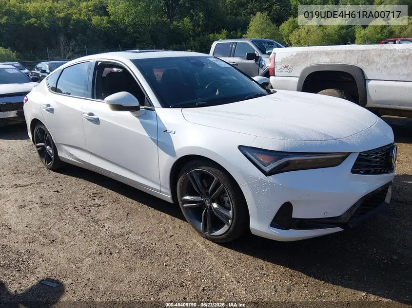 2024 Acura Integra A-Spec Technology VIN: 19UDE4H61RA007177 Lot: 45409790