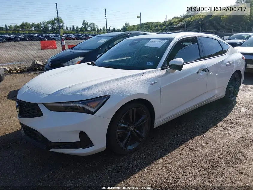 2024 Acura Integra A-Spec Technology VIN: 19UDE4H61RA007177 Lot: 45409790