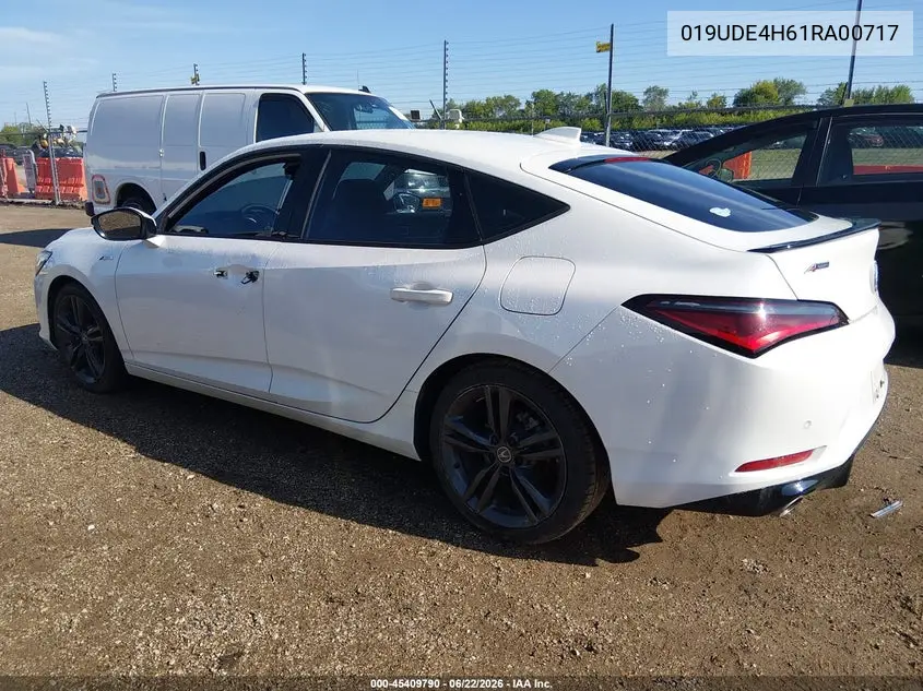 2024 Acura Integra A-Spec Technology VIN: 19UDE4H61RA007177 Lot: 45409790