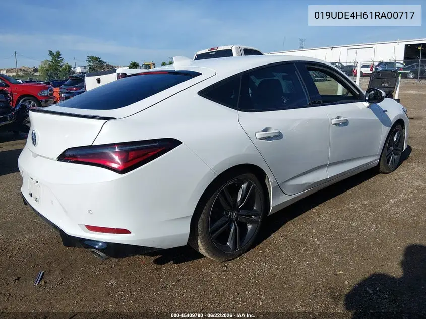 2024 Acura Integra A-Spec Technology VIN: 19UDE4H61RA007177 Lot: 45409790
