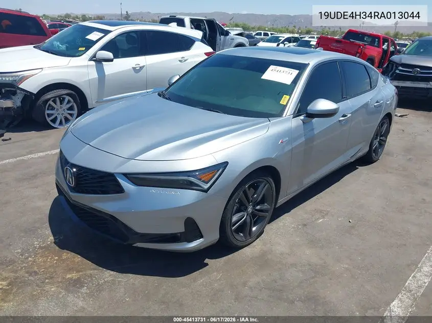 2024 Acura Integra A-Spec VIN: 19UDE4H34RA013044 Lot: 45413731