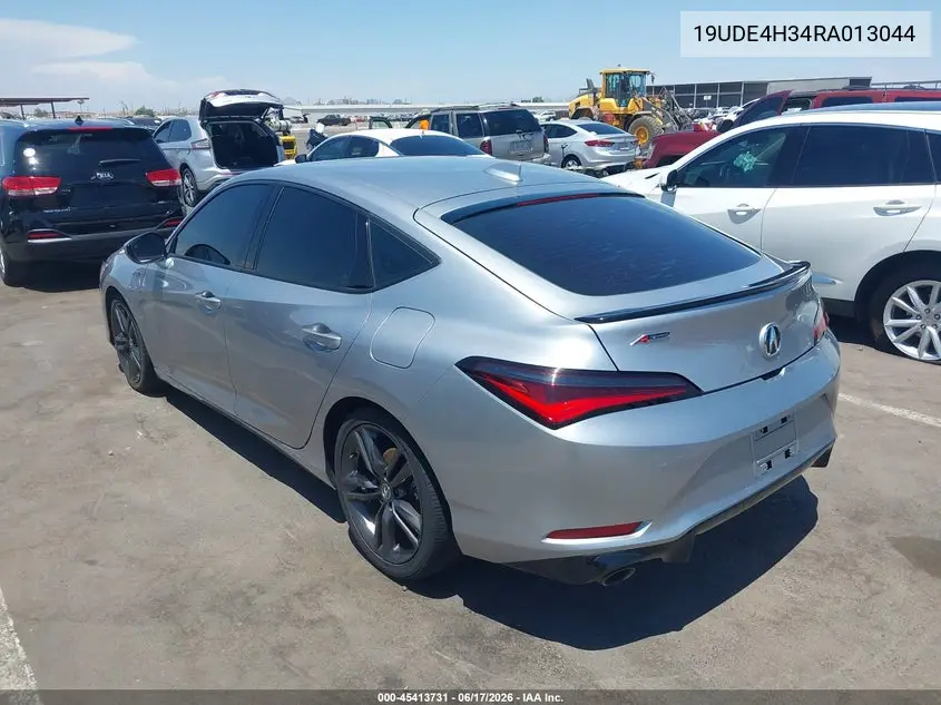2024 Acura Integra A-Spec VIN: 19UDE4H34RA013044 Lot: 45413731