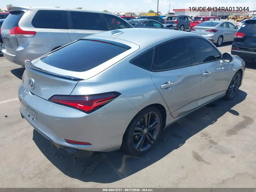 2024 Acura Integra A-Spec VIN: 19UDE4H34RA013044 Lot: 45413731