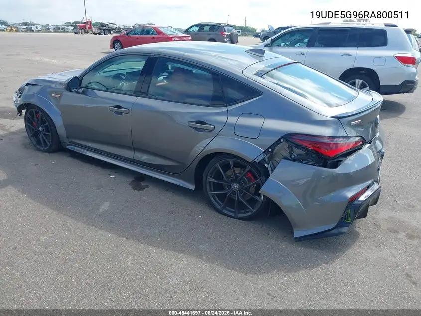2024 Acura Integra Type S VIN: 19UDE5G96RA800511 Lot: 45441697