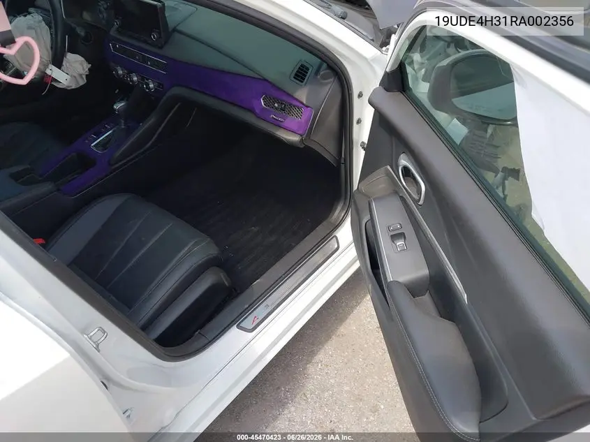 2024 Acura Integra A-Spec VIN: 19UDE4H31RA002356 Lot: 45470423