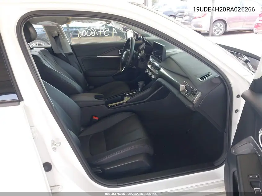 2024 Acura Integra VIN: 19UDE4H20RA026266 Lot: 45476006