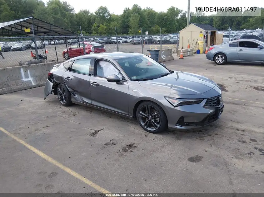 2024 Acura Integra A-Spec Technology VIN: 19UDE4H66RA011497 Lot: 45487380