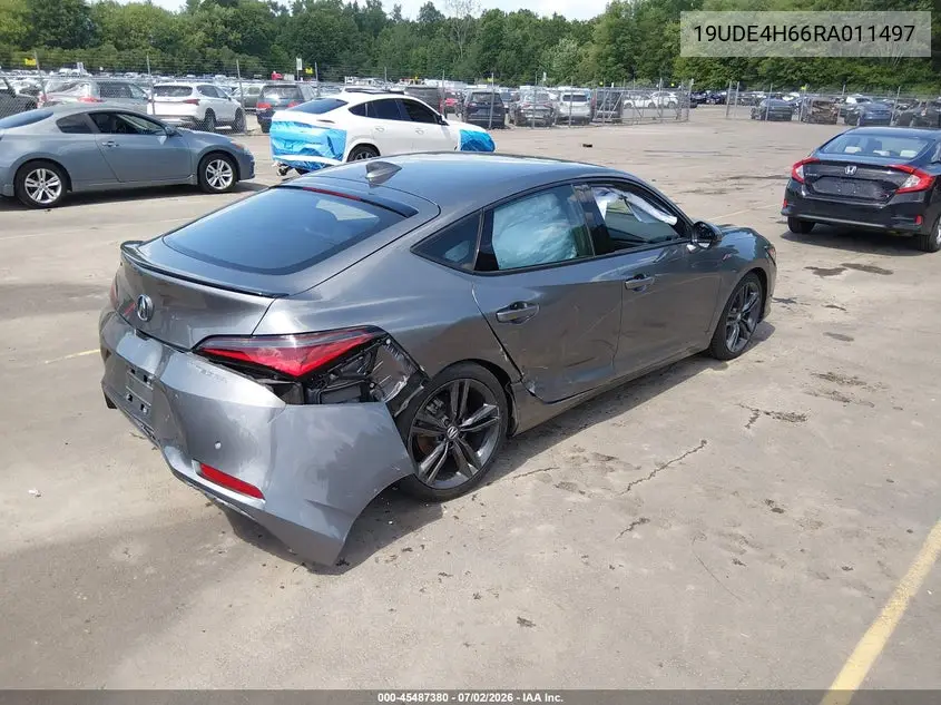 2024 Acura Integra A-Spec Technology VIN: 19UDE4H66RA011497 Lot: 45487380