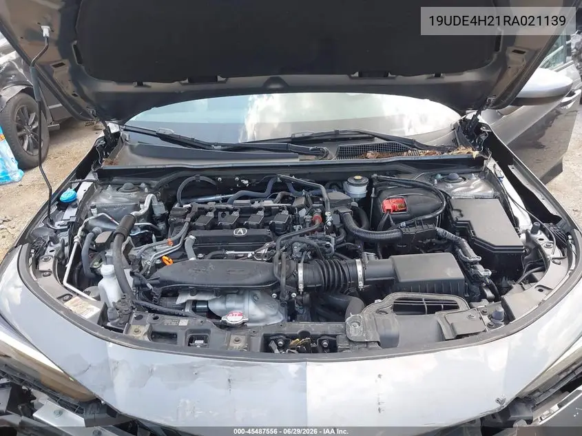 2024 Acura Integra VIN: 19UDE4H21RA021139 Lot: 45487556