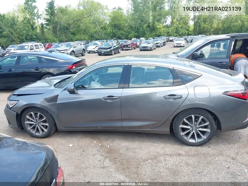 2024 Acura Integra VIN: 19UDE4H21RA021139 Lot: 45487556