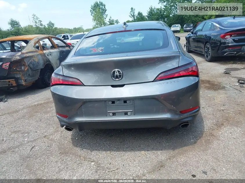 2024 Acura Integra VIN: 19UDE4H21RA021139 Lot: 45487556