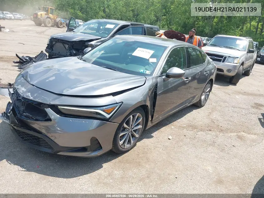 2024 Acura Integra VIN: 19UDE4H21RA021139 Lot: 45487556