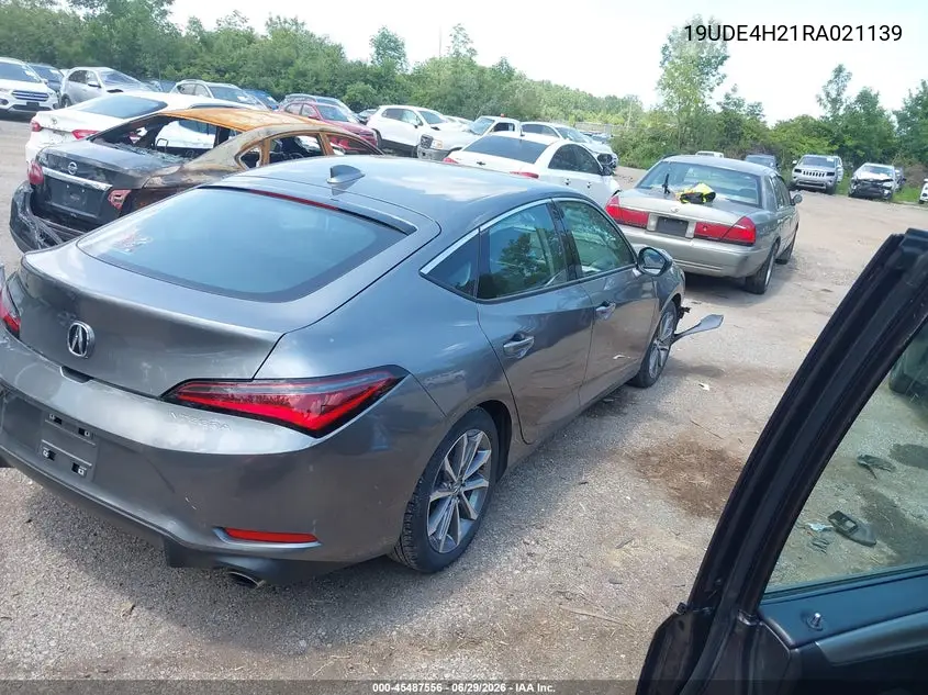 2024 Acura Integra VIN: 19UDE4H21RA021139 Lot: 45487556
