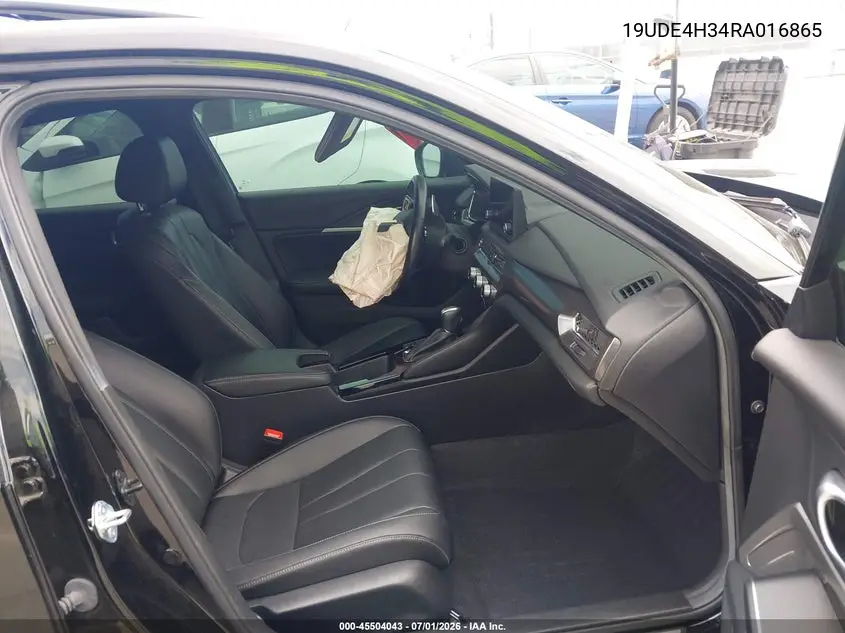 2024 Acura Integra A-Spec VIN: 19UDE4H34RA016865 Lot: 45504043