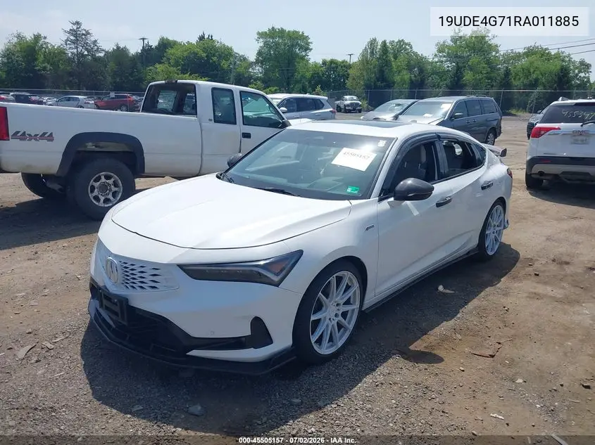 2024 Acura Integra A-Spec Technology VIN: 19UDE4G71RA011885 Lot: 45505157