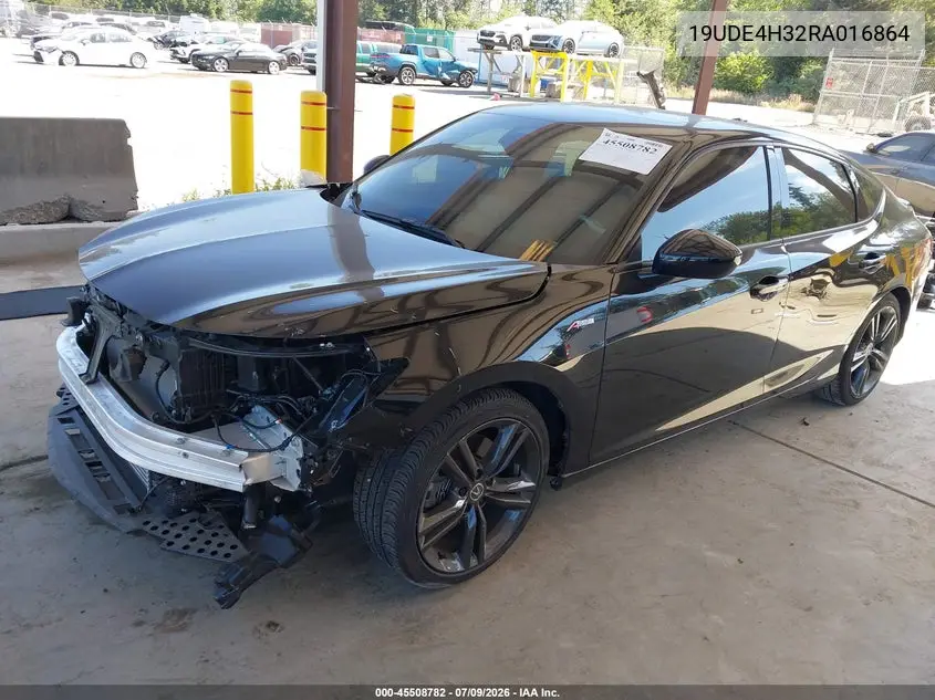 2024 Acura Integra A-Spec VIN: 19UDE4H32RA016864 Lot: 45508782