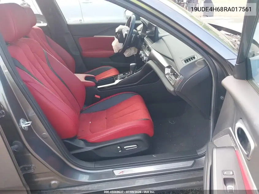 2024 Acura Integra A-Spec Technology VIN: 19UDE4H68RA017561 Lot: 45569637