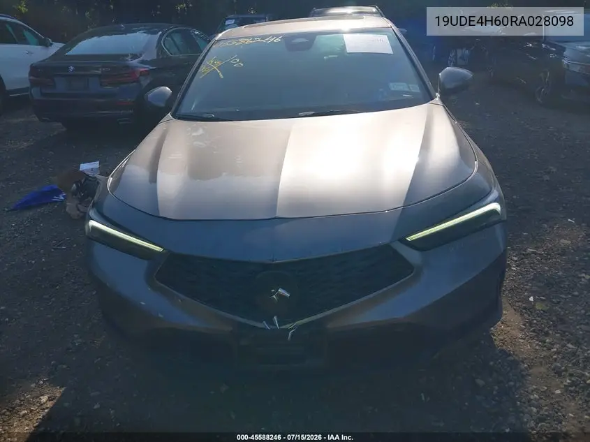 2024 Acura Integra A-Spec Technology VIN: 19UDE4H60RA028098 Lot: 45588246