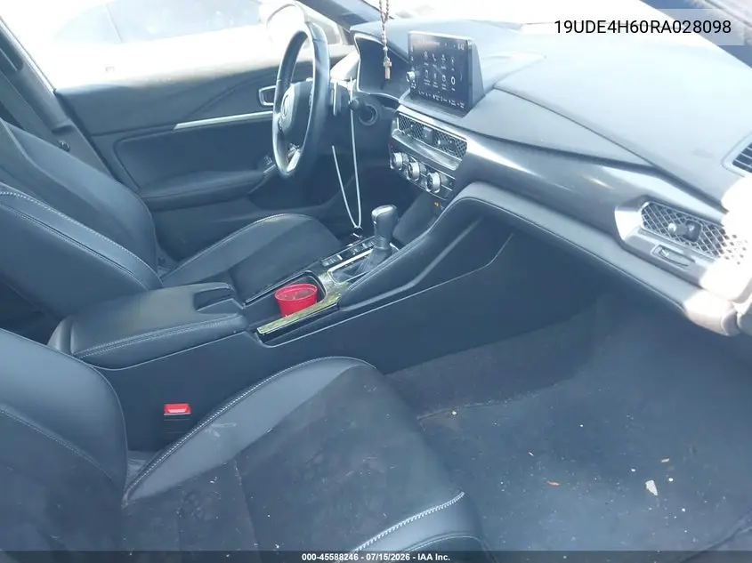 2024 Acura Integra A-Spec Technology VIN: 19UDE4H60RA028098 Lot: 45588246