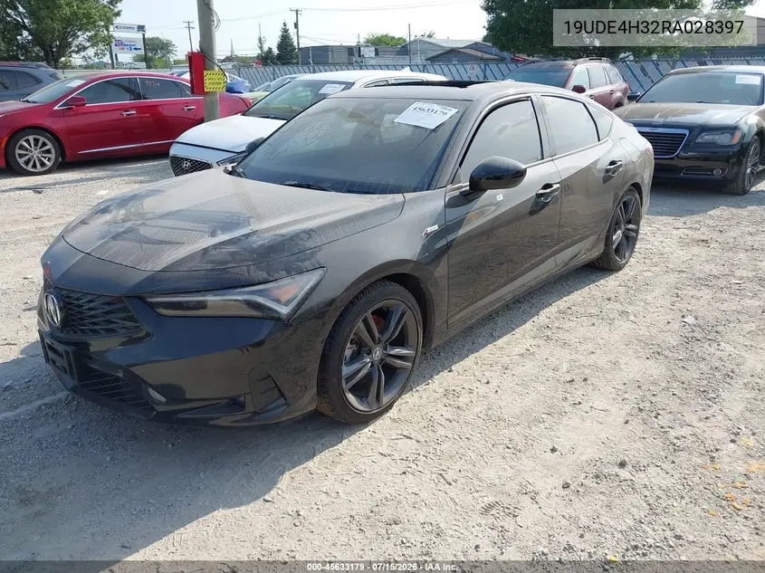 2024 Acura Integra A-Spec VIN: 19UDE4H32RA028397 Lot: 45633179