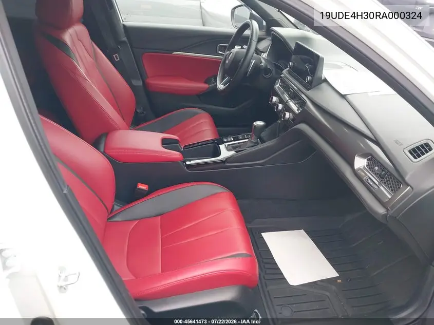 2024 Acura Integra A-Spec VIN: 19UDE4H30RA000324 Lot: 45641473