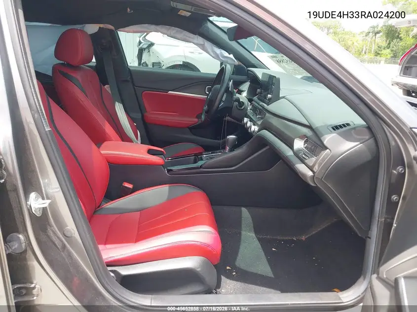 2024 Acura Integra A-Spec VIN: 19UDE4H33RA024200 Lot: 45652858