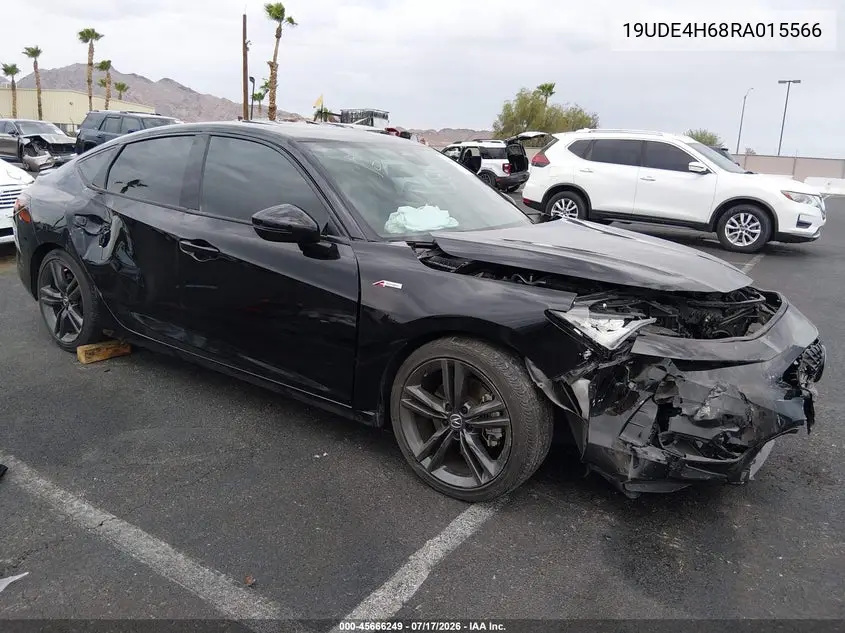 2024 Acura Integra A-Spec Technology VIN: 19UDE4H68RA015566 Lot: 45666249