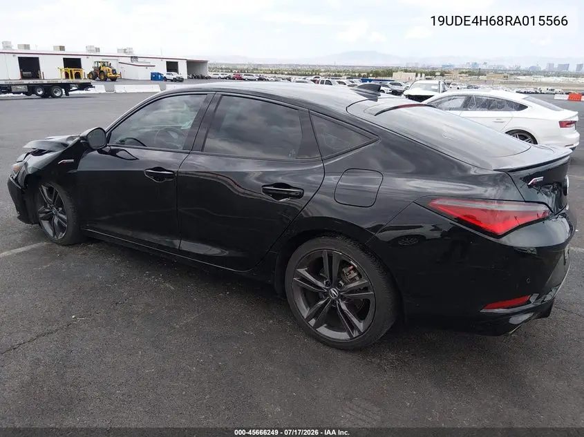 2024 Acura Integra A-Spec Technology VIN: 19UDE4H68RA015566 Lot: 45666249