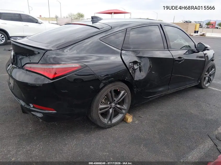 2024 Acura Integra A-Spec Technology VIN: 19UDE4H68RA015566 Lot: 45666249