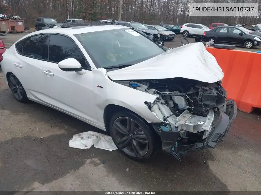 19UDE4H31SA010737 2025 Acura Integra A-Spec