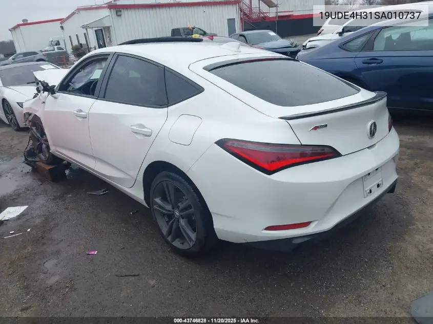 19UDE4H31SA010737 2025 Acura Integra A-Spec