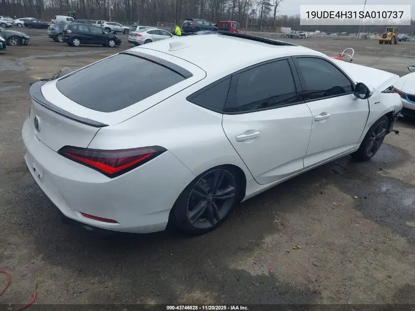 19UDE4H31SA010737 2025 Acura Integra A-Spec