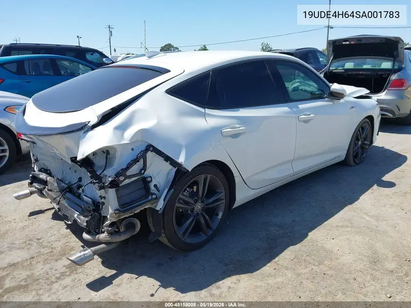 2025 Acura Integra A-Spec Technology VIN: 19UDE4H64SA001783 Lot: 45158008