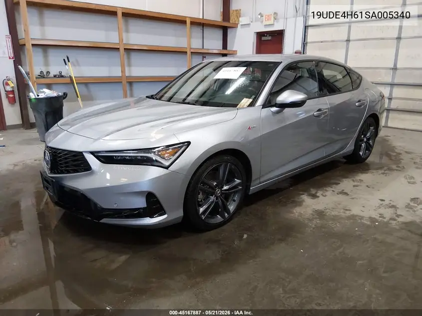 2025 Acura Integra A-Spec Technology VIN: 19UDE4H61SA005340 Lot: 45167887