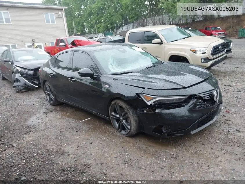 2025 Acura Integra A-Spec Technology VIN: 19UDE4G7XSA005203 Lot: 45211258