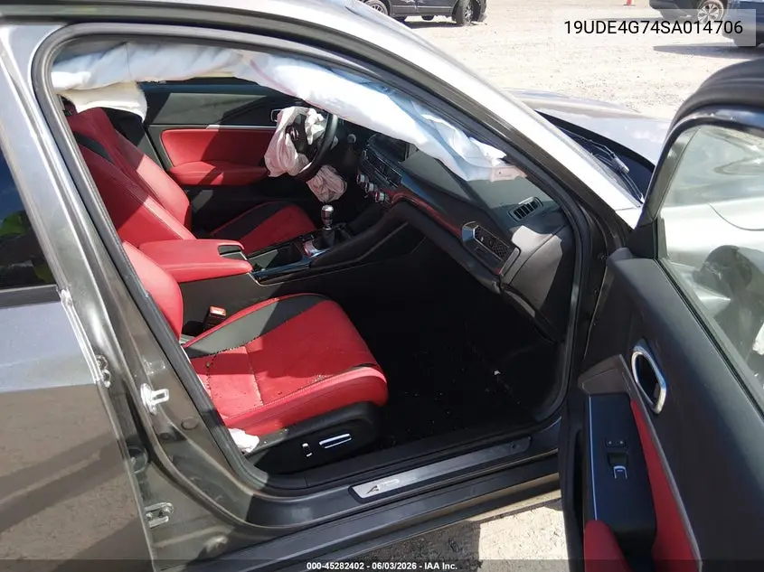 2025 Acura Integra A-Spec Technology VIN: 19UDE4G74SA014706 Lot: 45282402