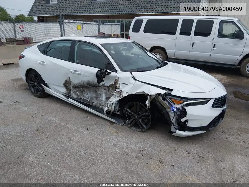 2025 Acura Integra A-Spec Technology VIN: 19UDE4G79SA000459 Lot: 45314866