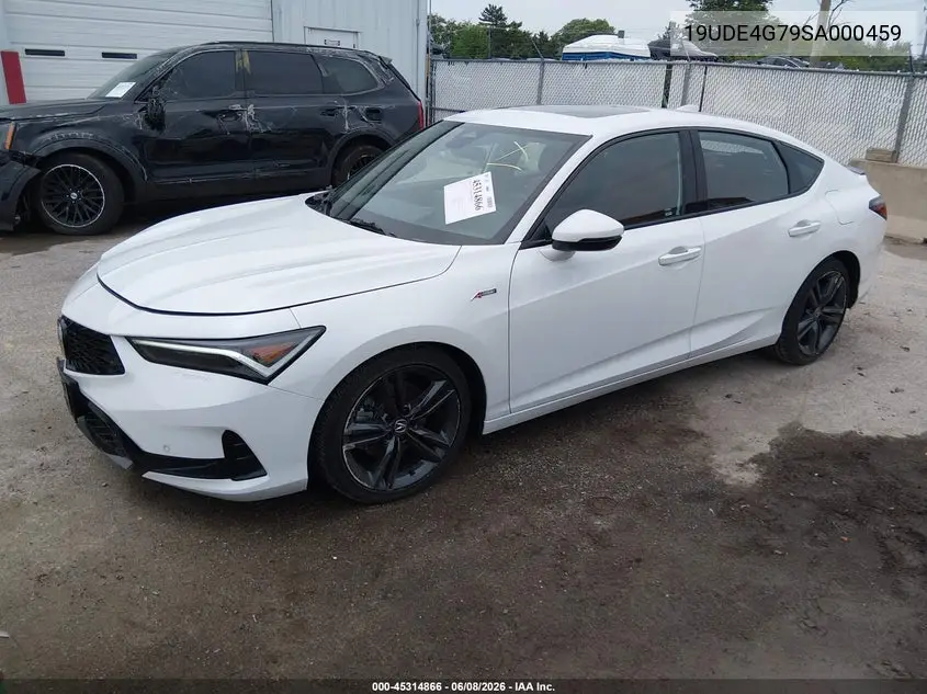 2025 Acura Integra A-Spec Technology VIN: 19UDE4G79SA000459 Lot: 45314866