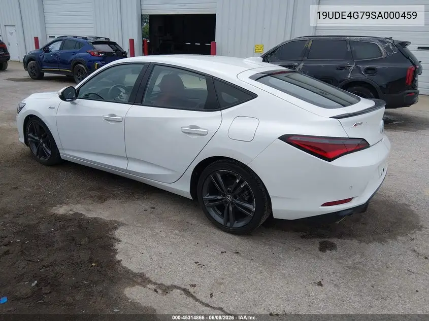 2025 Acura Integra A-Spec Technology VIN: 19UDE4G79SA000459 Lot: 45314866