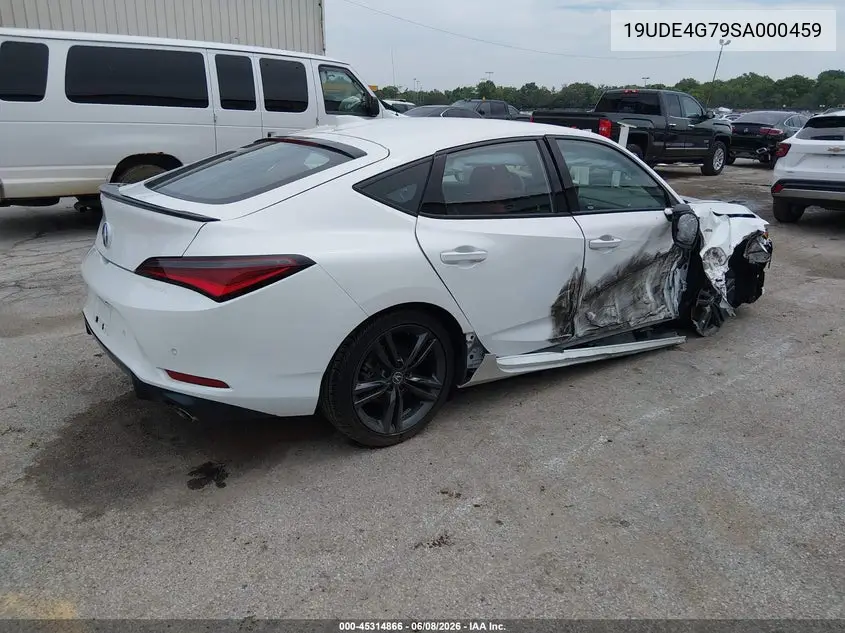 2025 Acura Integra A-Spec Technology VIN: 19UDE4G79SA000459 Lot: 45314866