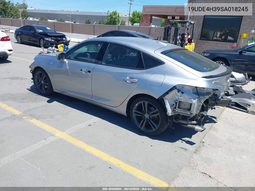 2025 Acura Integra A-Spec VIN: 19UDE4H39SA018245 Lot: 45354083
